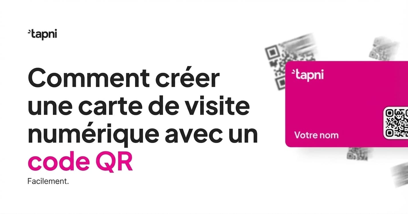 Comment créer une carte de visite numérique avec un code QR facilement