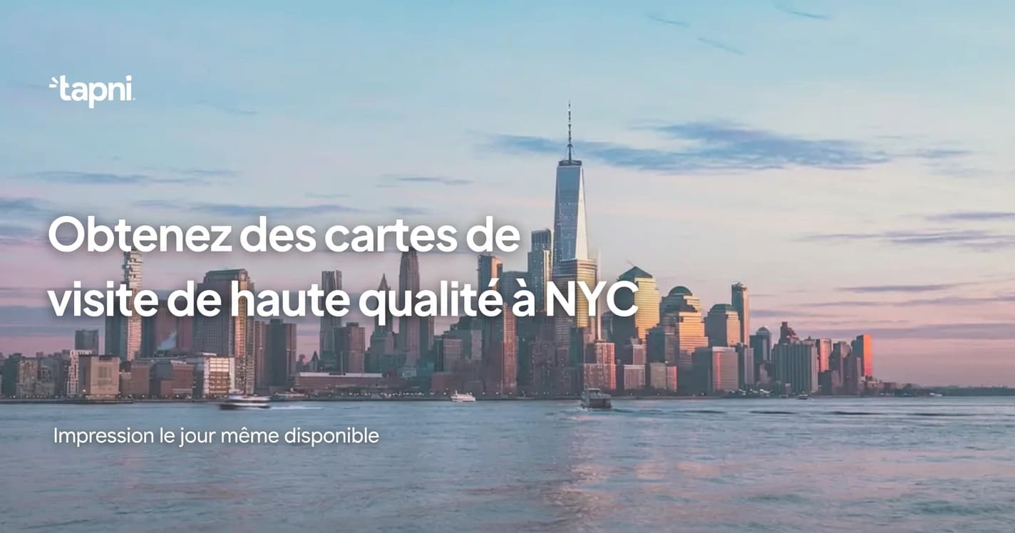Consigue Tarjetas de Visita de Alta Calidad en NYC