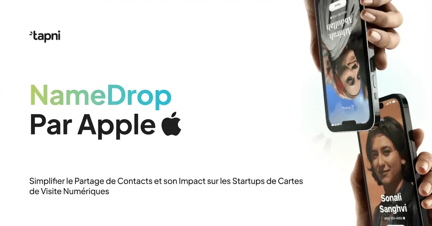 Qué es NameDrop de Apple