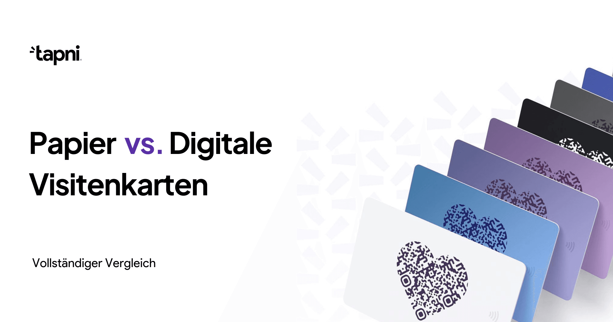Papier- vs. digitale Visitenkarten: Vollständiger Vergleich