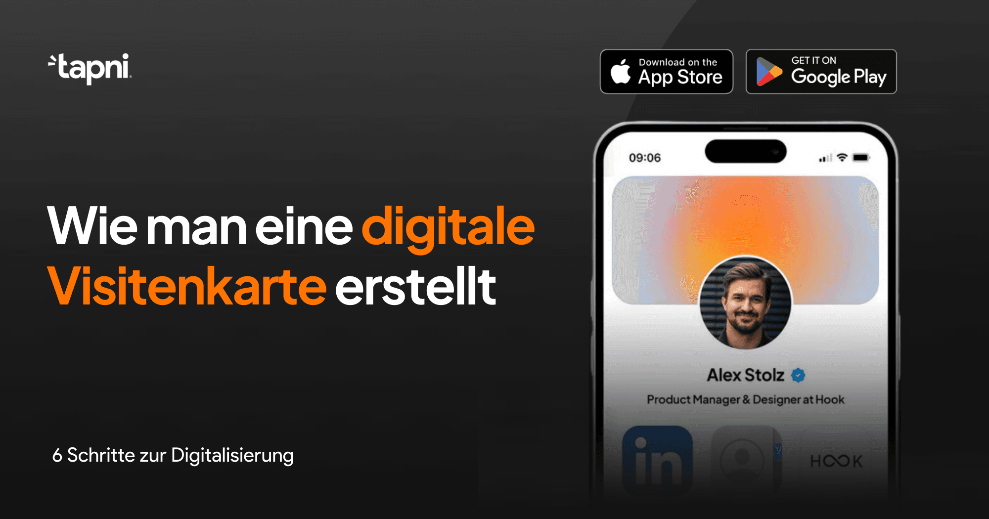 Wie man eine digitale Visitenkarte erstellt - 6 Schritte zur Digitalisierung