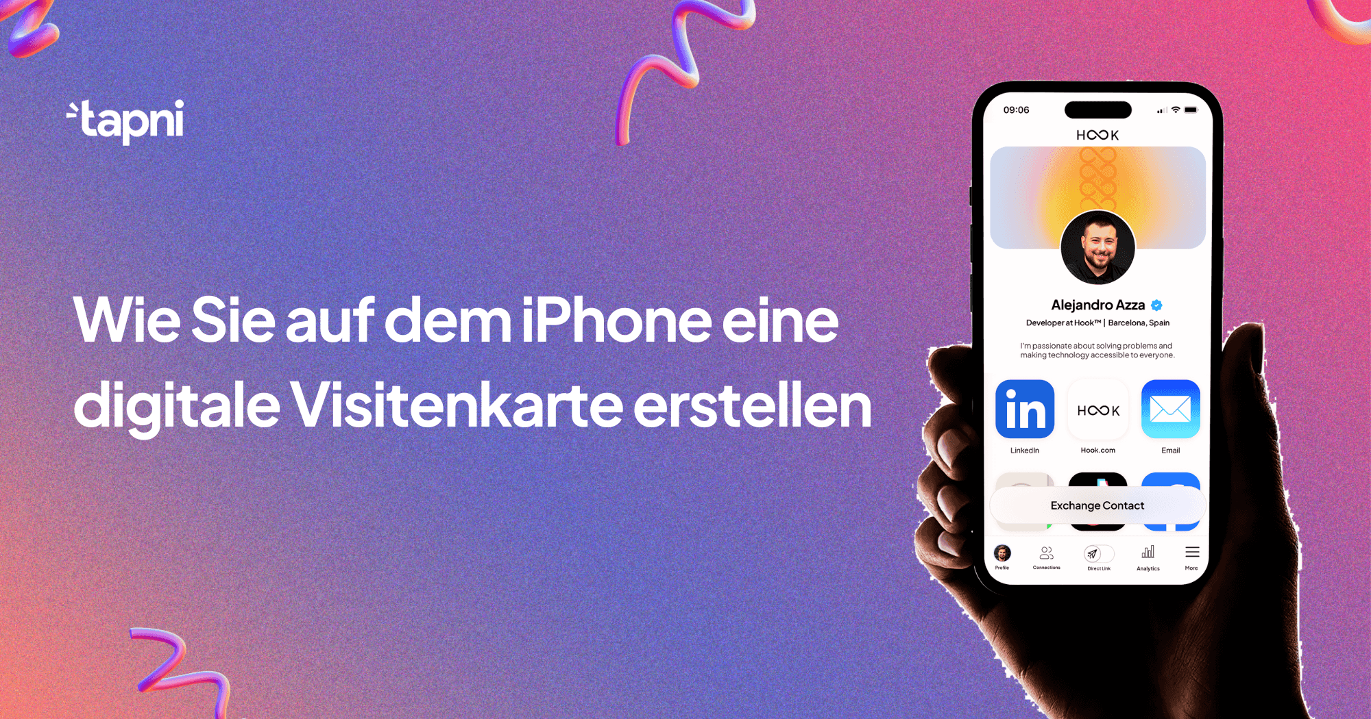 Wie Sie auf dem iPhone eine digitale Visitenkarte erstellen